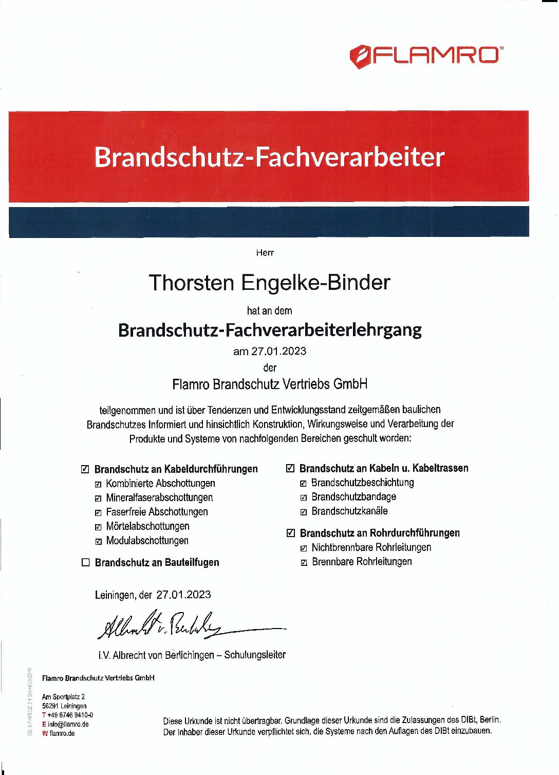 Brandschutzarbeiter, PDF-Vorschau